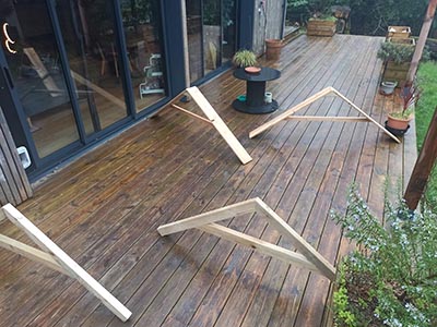 Fabrication de la structure