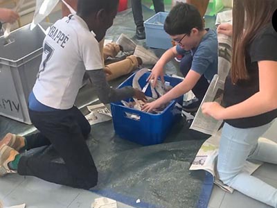 Atelier pâte à papier